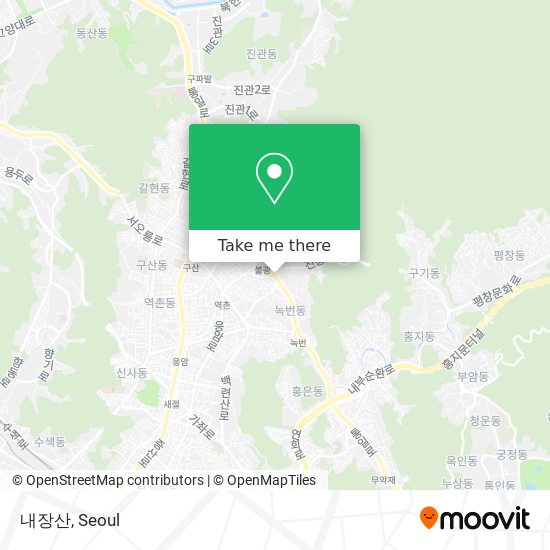 내장산 map