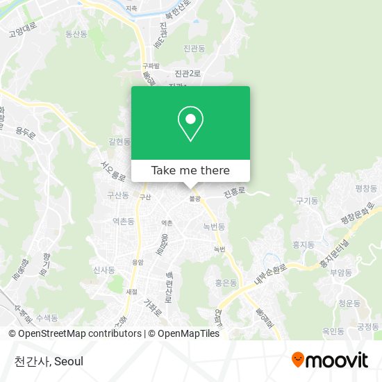 천간사 map