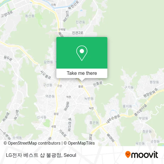 LG전자 베스트 샵 불광점 map