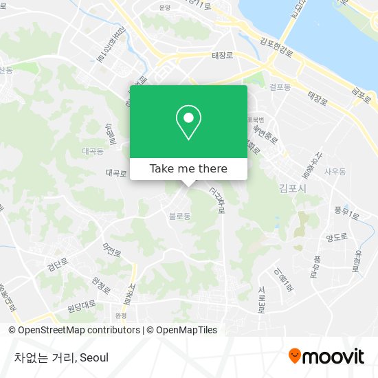 차없는 거리 map