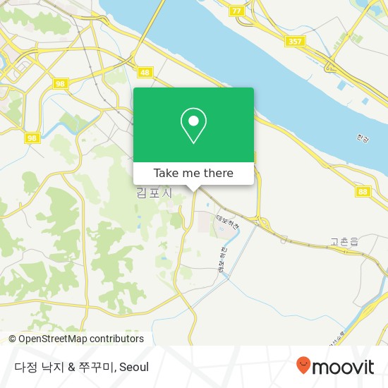 다정 낙지 & 쭈꾸미 map