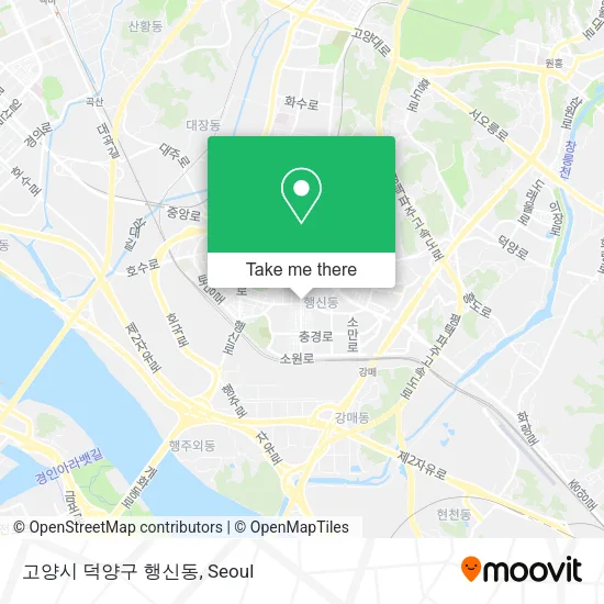 고양시 덕양구 행신동 map