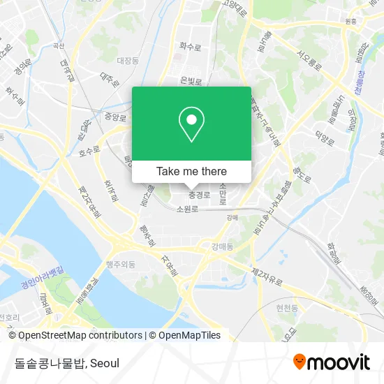 돌솥콩나물밥 map