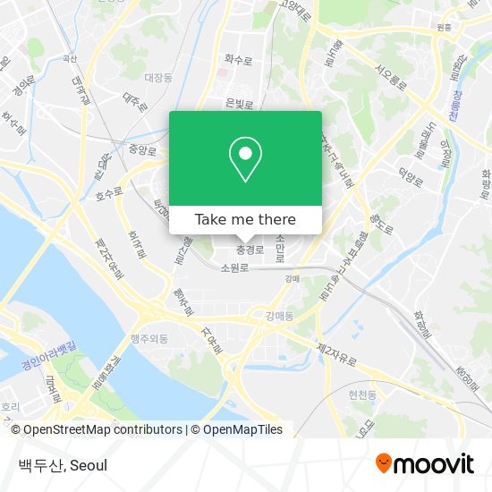 백두산 map