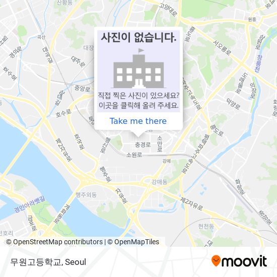 무원고등학교 map