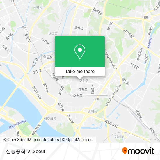 신능중학교 map