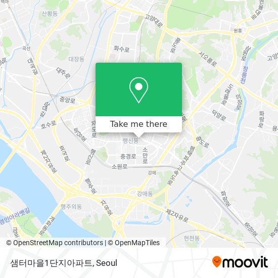 샘터마을1단지아파트 map