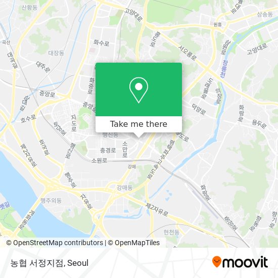 농협 서정지점 map