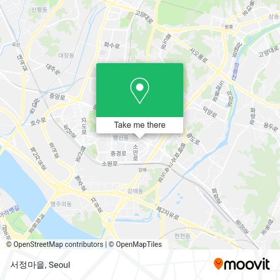 서정마을 map