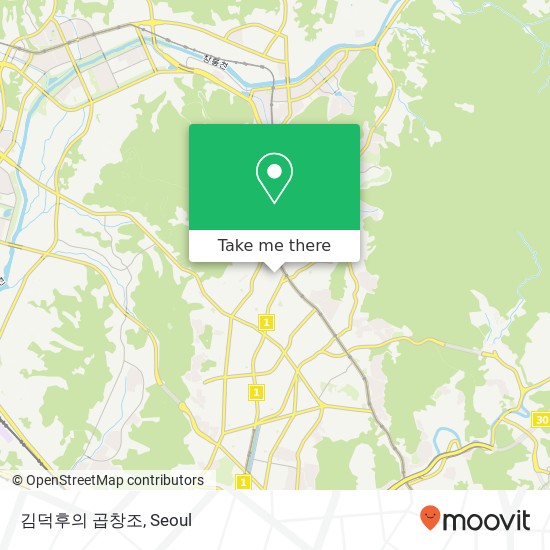 김덕후의 곱창조 map