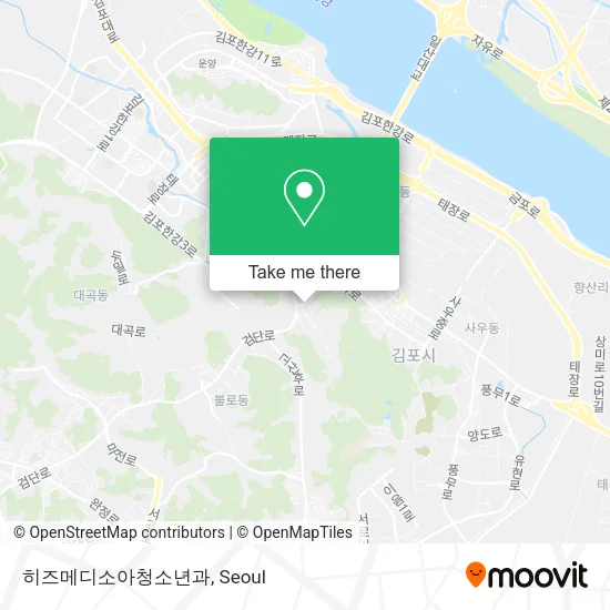히즈메디소아청소년과 map