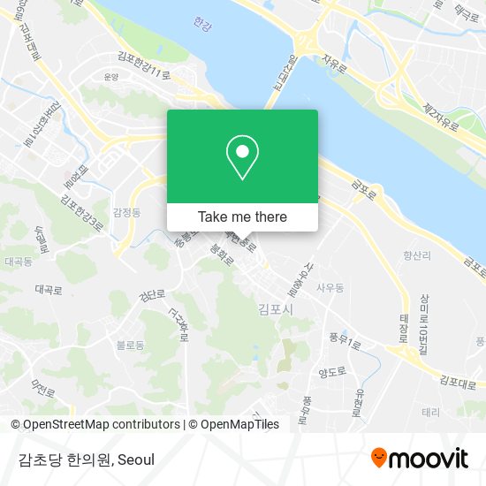 감초당 한의원 map