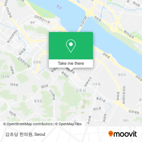감초당 한의원 map