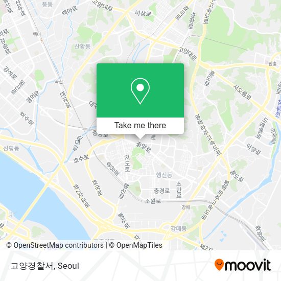 고양경찰서 map
