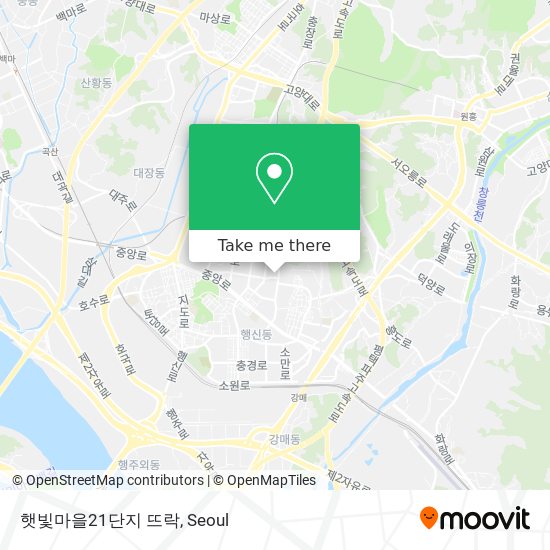 햇빛마을21단지 뜨락 map