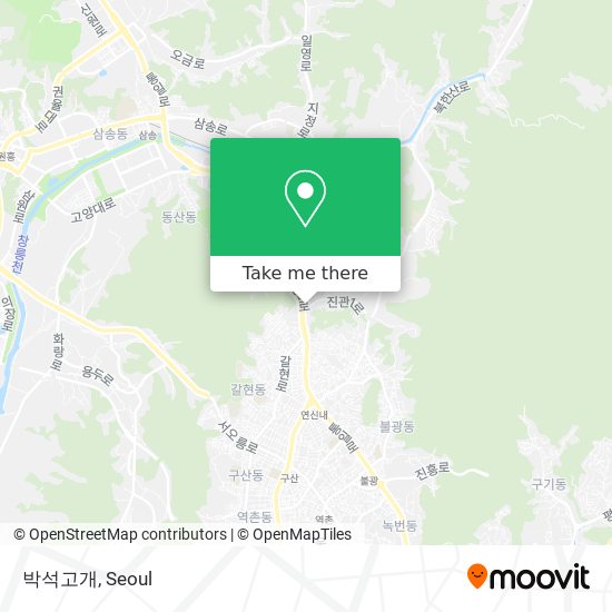 박석고개 map