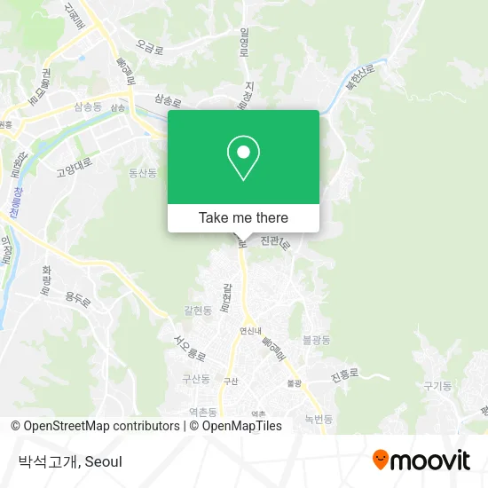 박석고개 map