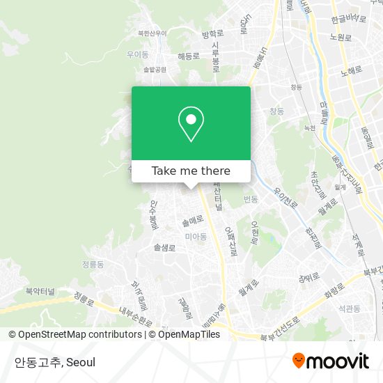 안동고추 map