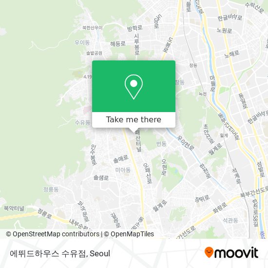 에뛰드하우스 수유점 map