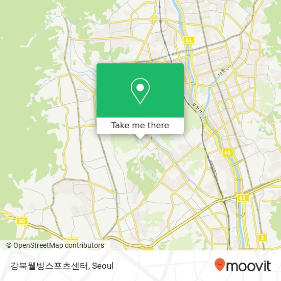 강북웰빙스포츠센터 map