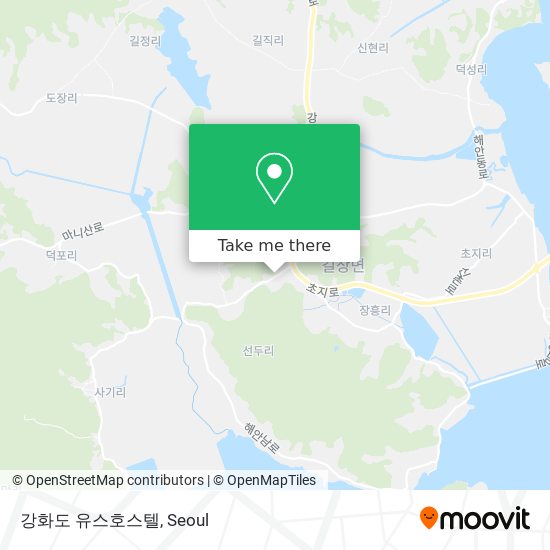 강화도 유스호스텔 map