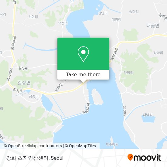 강화 초지인삼센타 map