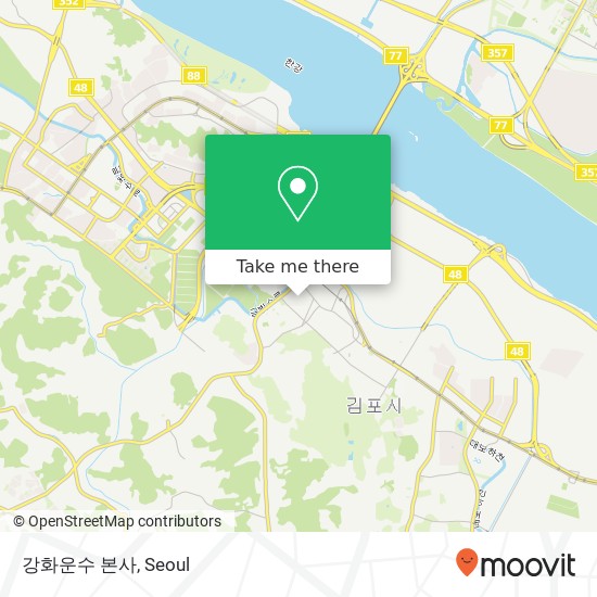 강화운수 본사 map