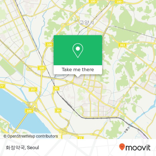 화정약국 map