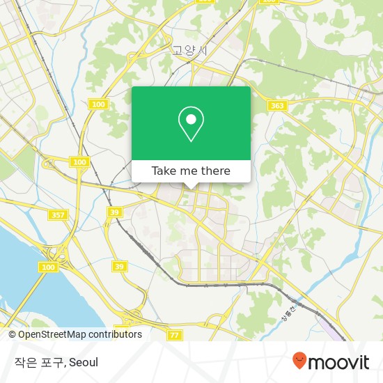 작은 포구 map