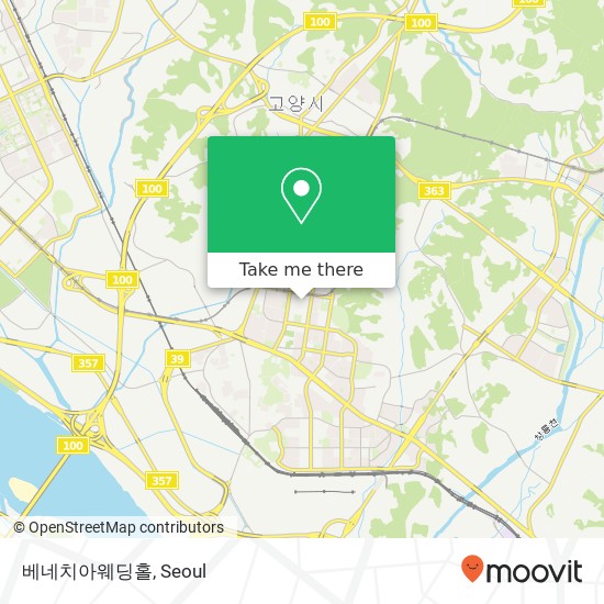 베네치아웨딩홀 map