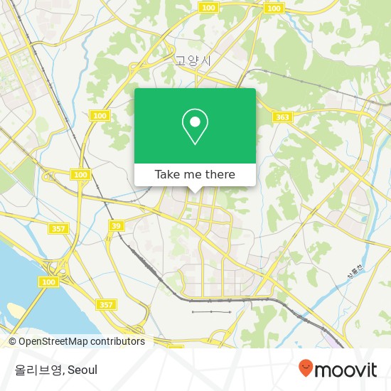 올리브영 map