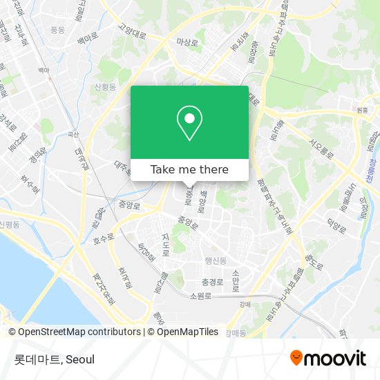 롯데마트 map