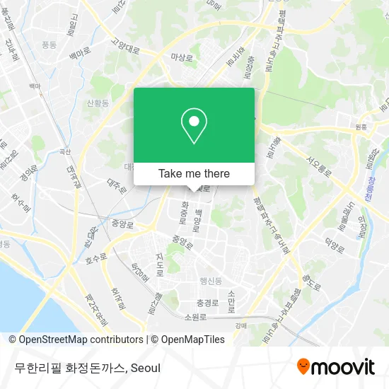 무한리필 화정돈까스 map