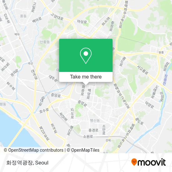 화정역광장 map