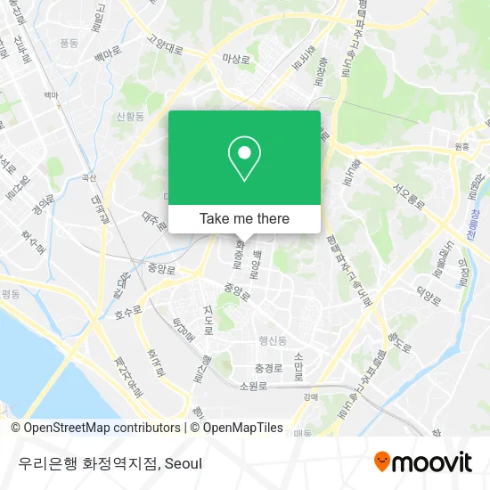 우리은행 화정역지점 map