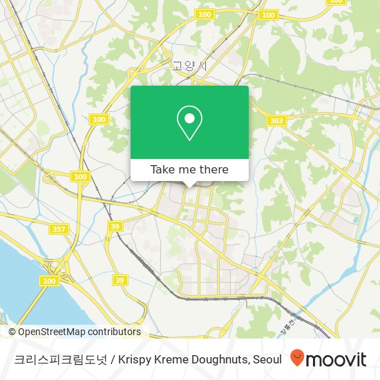 크리스피크림도넛 / Krispy Kreme Doughnuts map