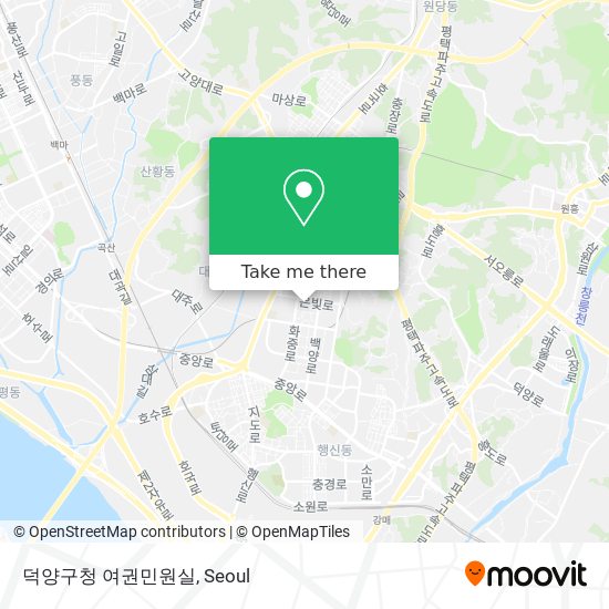 덕양구청 여권민원실 map