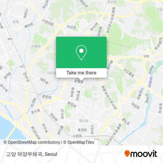고양 덕양우체국 map