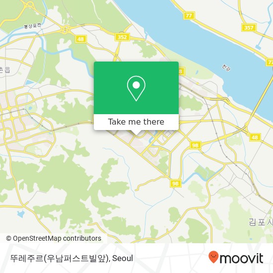 뚜레주르(우남퍼스트빌앞) map