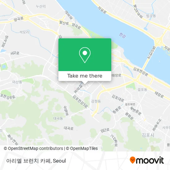 아리엘 브런치 카페 map