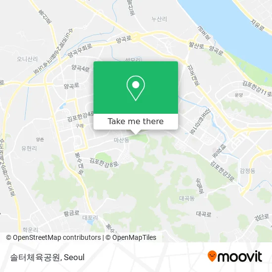 솔터체육공원 map