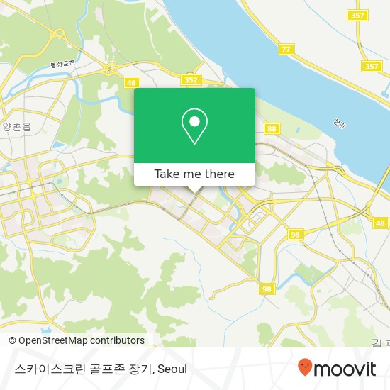 스카이스크린 골프존 장기 map