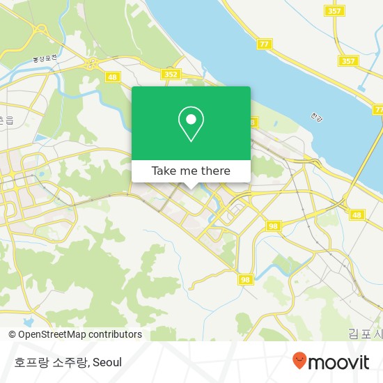 호프랑 소주랑 map