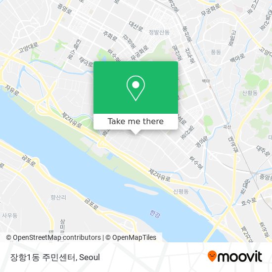 장항1동 주민센터 map