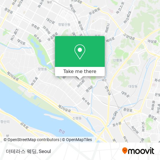 더테라스 웨딩 map