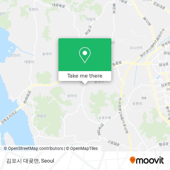 김포시 대곶면 map