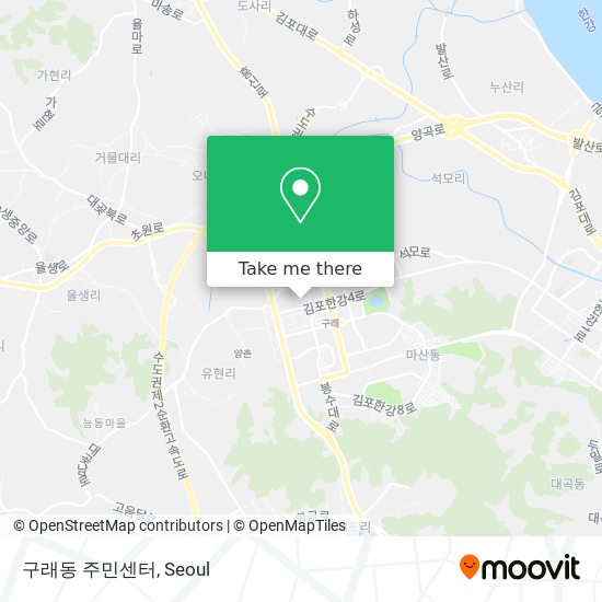 구래동 주민센터 map