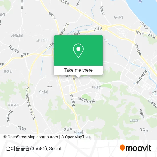은여울공원(35685) map