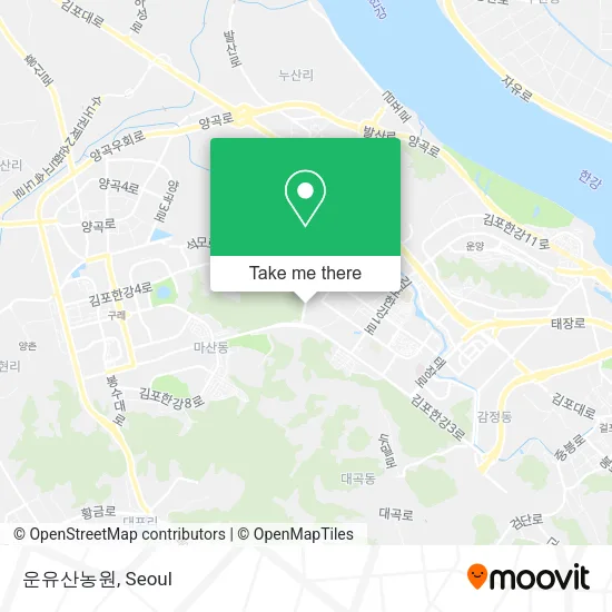 운유산농원 map