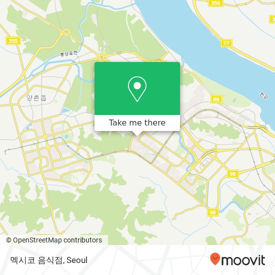 멕시코 음식점 map